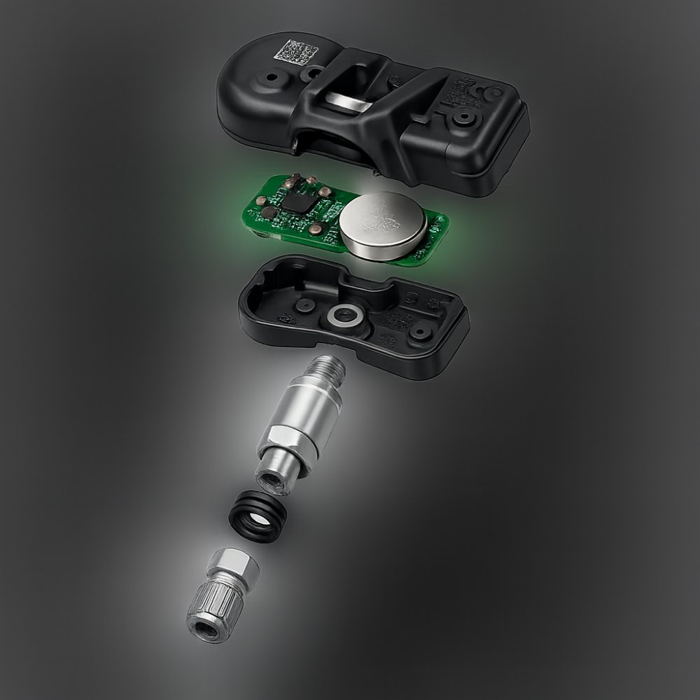 Sensore TPMS smontato